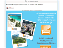 Tablet Screenshot of colombianparadise.com